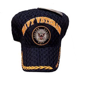 Navy Veteran Airmesh Hat